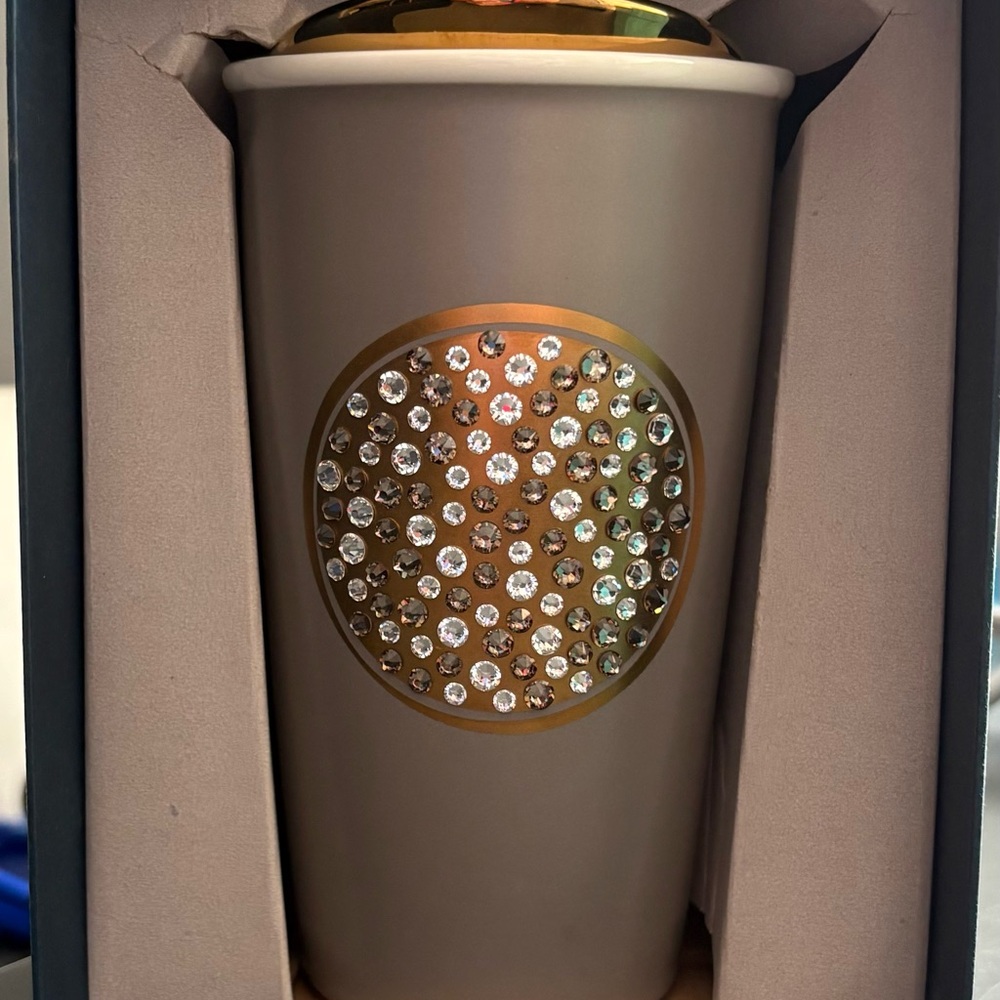 Starbucks 30th Anniversary 2015 Swarovski Crystal Tumbler